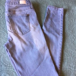 Celebrity pink blue Skinny jeans size 5/27